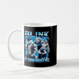 Caneca De Café Piscar Se Quiser Piada Sarcástica Meme Lobo Alfa