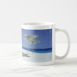 Caneca De Café Piscina 1995 dos guarda-chuvas