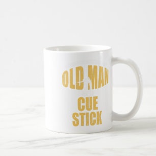 Caneca De Café Piscina Engraçado Jogador Billiard Snooker Velho C