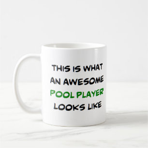 Caneca De Café piscina player, incrível