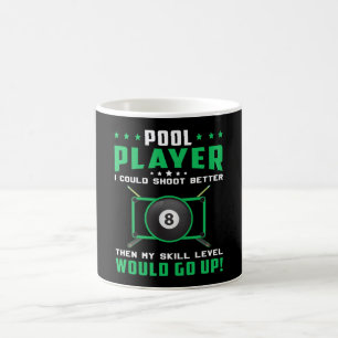 Caneca De Café Piscina Snooker Billiard 8 Ball Billiards Engraçad