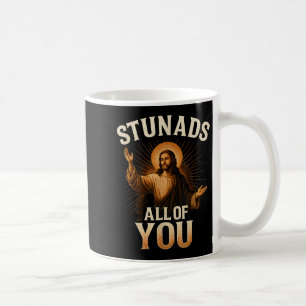 Caneca De Café Pista Todos Vocês Engraçados Jesus Silhouette Sarc