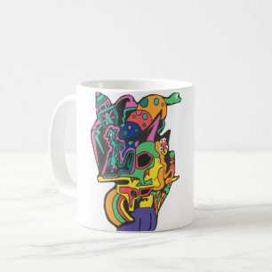 Caneca De Café Pistola Nerf Estranha