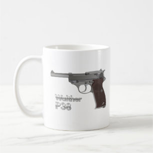 Caneca De Café Pistola WW2 Alemã