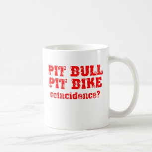 Caneca De Café Pit Bull Dirt Bike Motocross Mug