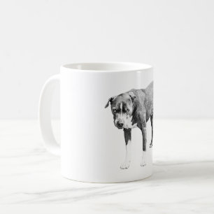Caneca De Café Pit Bull Winter Morning Mug
