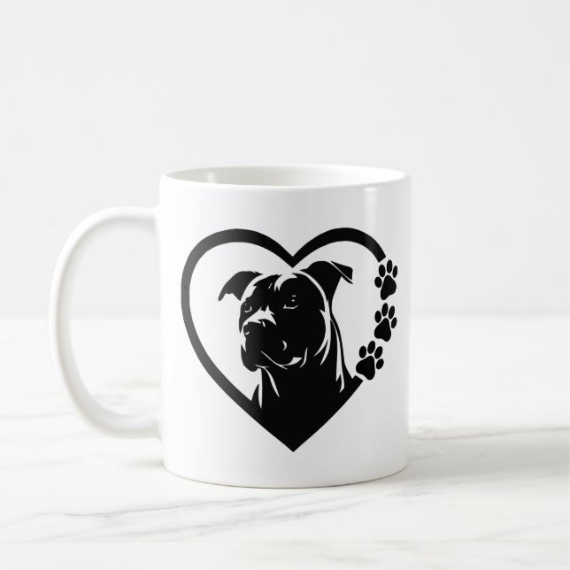 Caneca De Café Pitbull (Esquerda)