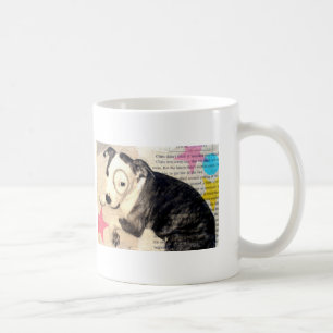 Caneca De Café pitbull/filhote de cachorro do amstaff