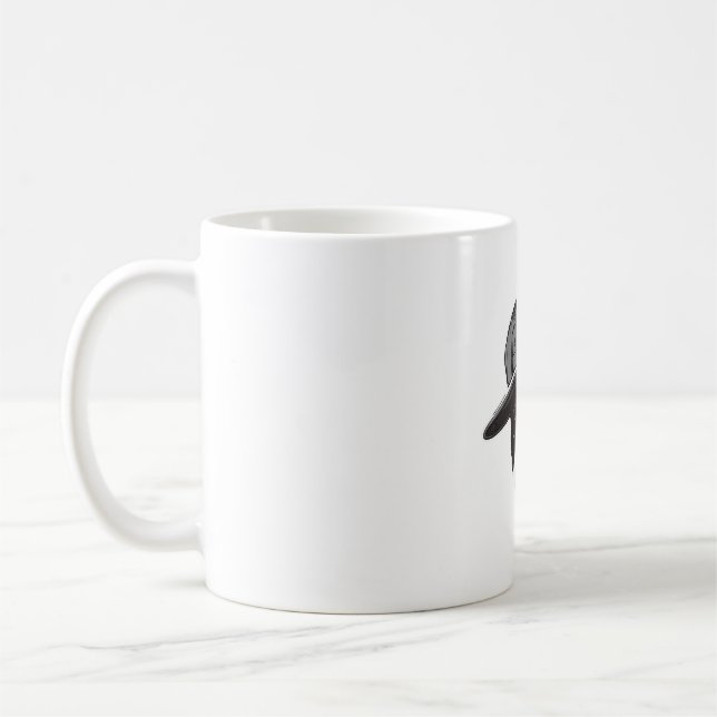 Caneca De Café Pitbull Gangster (Esquerda)