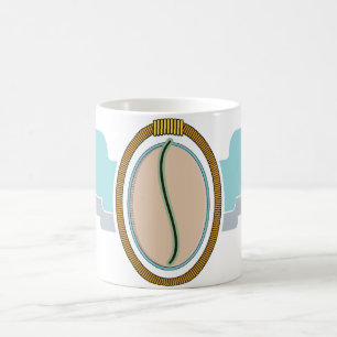 Caneca De Café Pithovirus Sibericum, Asas Azuis