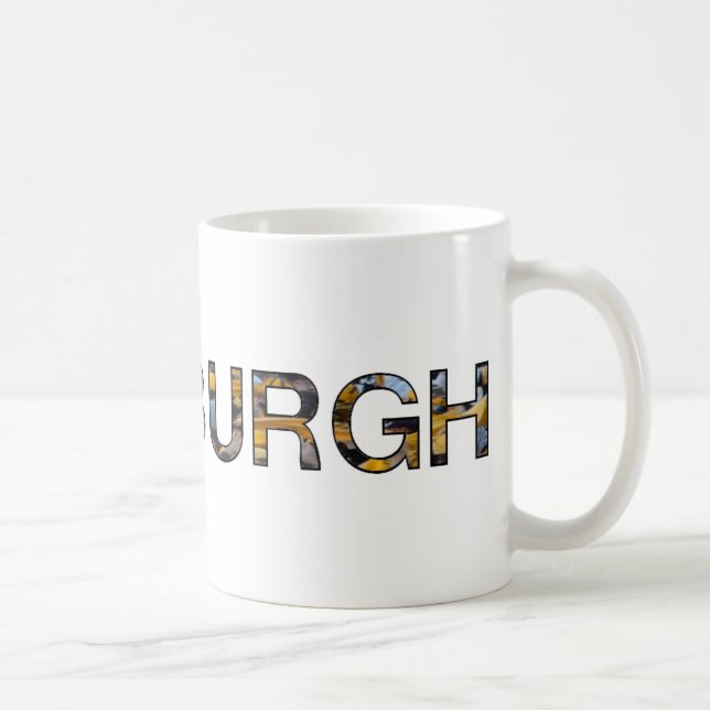 Caneca De Café Pittsburgh (Direita)