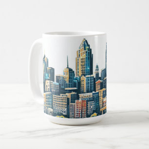 Caneca De Café Pittsburgh Cityscape