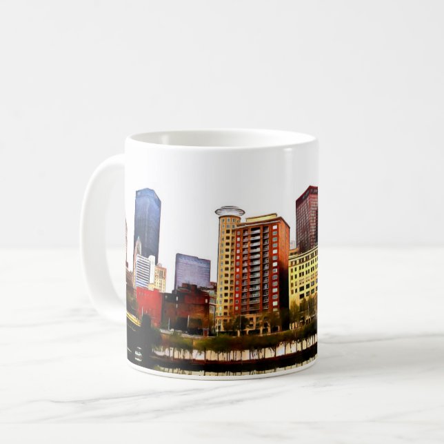 Caneca De Café Pittsburgh Coffee Mug (Frente Esquerda)