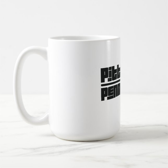 Caneca De Café Pittsburgh - Pennsylvania (Esquerda)