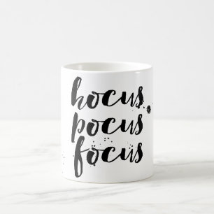 Caneca De Café PixDezines Hocus/Pocus/Foco