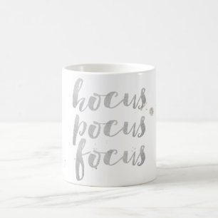 Caneca De Café PixDezines Hocus/Pocus/Foco