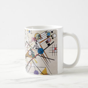 Caneca De Café PixDezines Kandinsky 1923 Composição VIII
