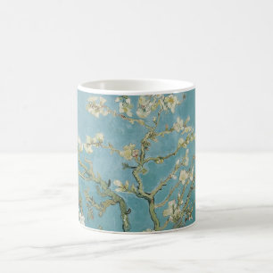 Caneca De Café PixDezines Van Gogh Flores de Amendoeira em Saint-