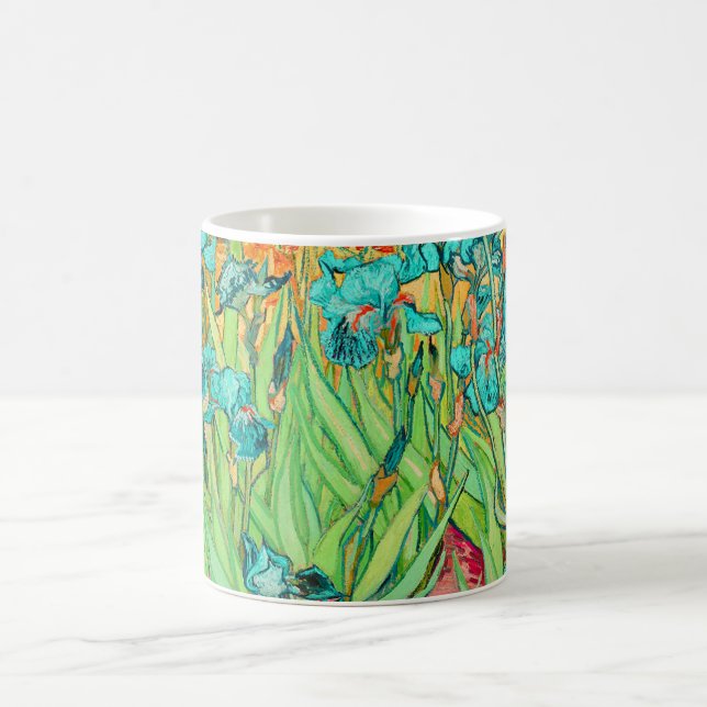 Caneca De Café PixDezines van gogh íris/st. remy (Centro)