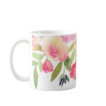 PixDezines Watercolor Primavera, Peonies Buquê