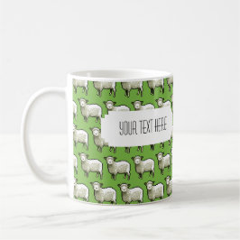 Caneca De Café Pixel Sheep Mug Personalizado