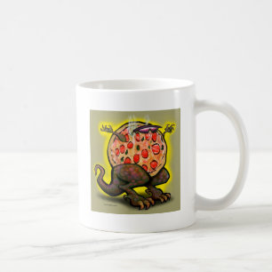 Caneca De Café Pizza Beast