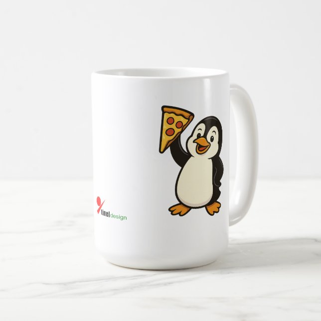 Caneca De Café Pizza Champion (Frente Esquerda)