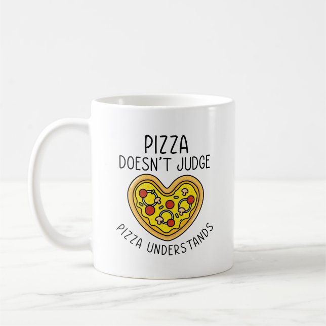 Caneca De Café Pizza Compreende (Esquerda)