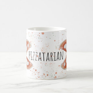 Caneca De Café Pizza Dupla