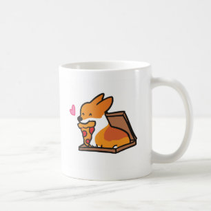 Caneca De Café Pizza é Life Corgi CorgiThings
