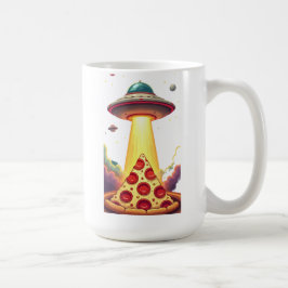 Caneca De Café Pizza OFO Abdução