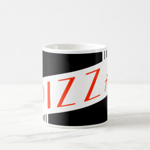 Caneca De Café pizza retrô