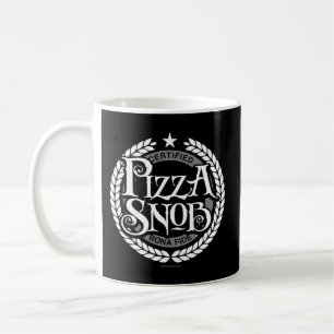 Caneca De Café Pizza Snob - amante de pizza engraçado