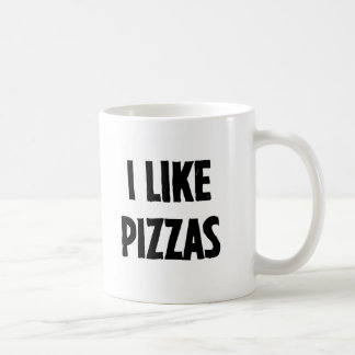 Caneca De Café Pizzas - canhotas