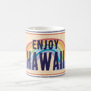 CANECA DE CAFÉ PLACA DE CARRO HAWAII GOSTA DE HAWAII