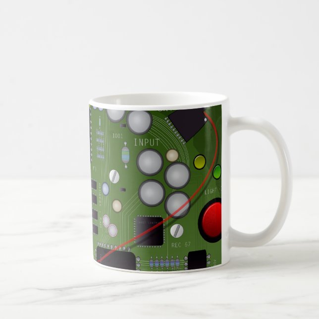 Caneca De Café Placa de Circuito (Direita)