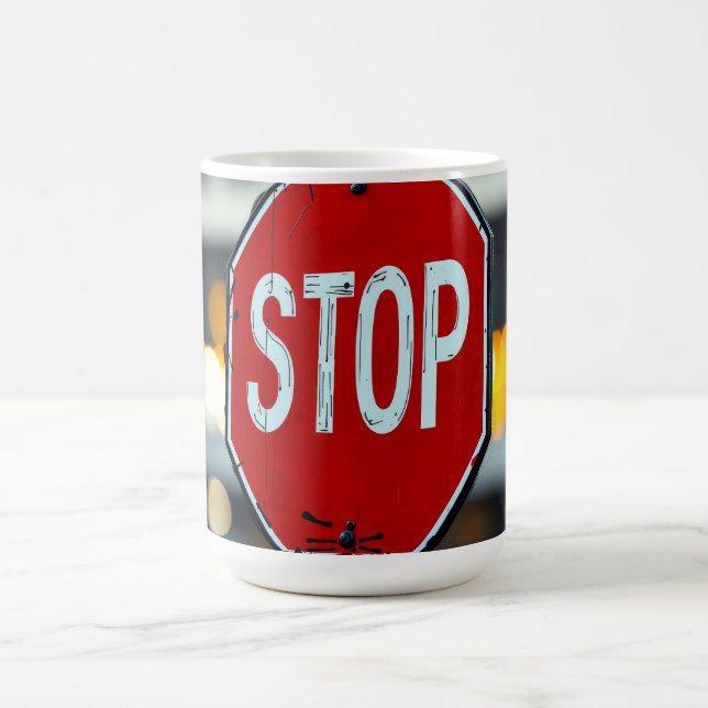 Caneca De Café Placa de Pare (Centro)