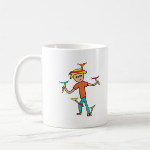 Caneca De Café Placa girando