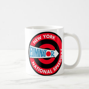 Caneca De Café placa vintage da New York National Speedway