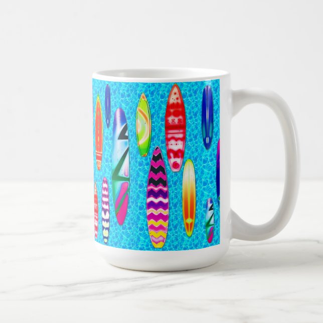 Caneca De Café Placas surf 1 (Direita)