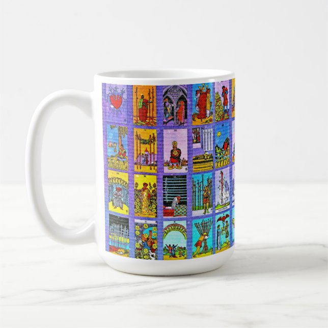Caneca De Café Placas Tarot (Esquerda)
