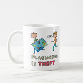 Caneca De Café Plagiarismo é Roubo