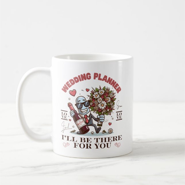 Caneca De Café Planejador de casamento (Esquerda)