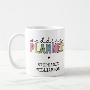 Caneca De Café Planejador de Eventos do Planejador de Casamento P
