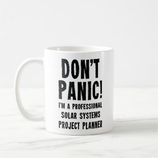 Caneca De Café Planejador de Projeto de Sistemas Solares