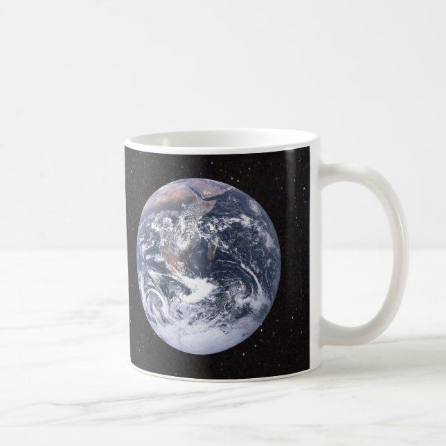 Caneca De Café Planet Earth Starry Sky (Direita)