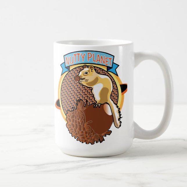 Caneca De Café planeta maluco (Direita)
