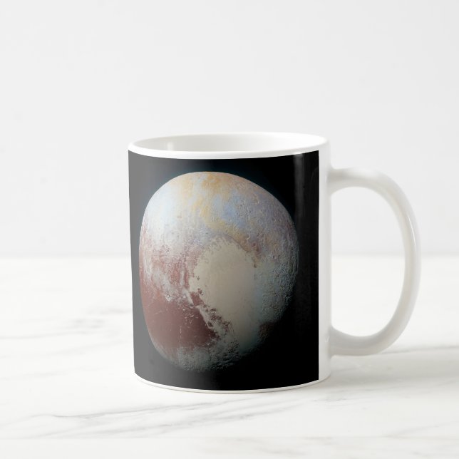 Caneca De Café Planeta Pluto do anão (Direita)