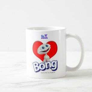 Caneca De Café Planetas minúsculos - o amor de I Bong