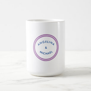 Caneca De Café Planilha moderna minimalista única